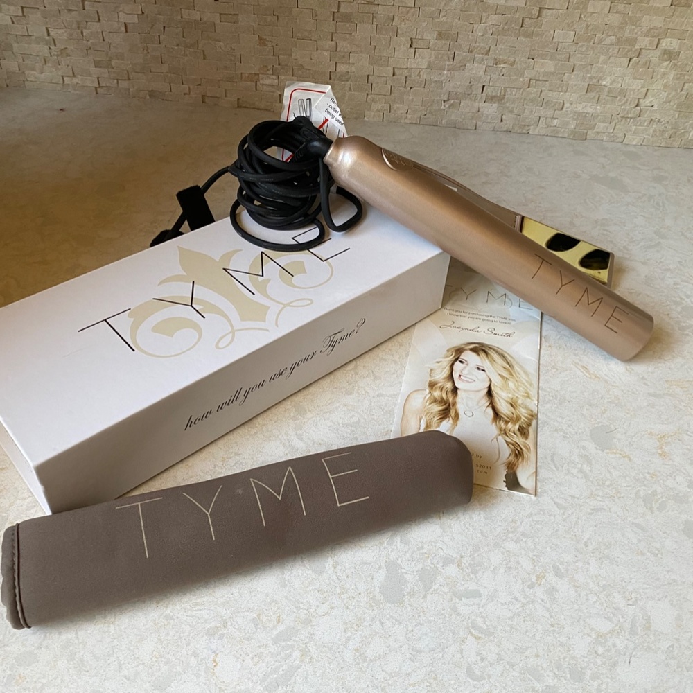 NEW TYME All in One Curling & Straightening Iron